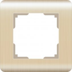 Рамка на 1 пост (шампань) W0012111 Werkel