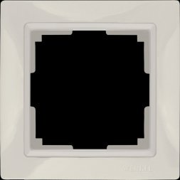 Рамка на 1 пост (слоновая кость, basic) W0012003 Werkel 732962