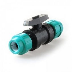 Кран шаровый муфта-муфта 25х25 ПЭ