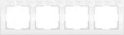Рамка на 4 поста (белый) W0042301 Werkel