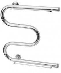 Полотенцесушитель водяной ТЕРА М-с полкой 600х500 нар.р. 1 (ПСВ-06-09) без кронш.