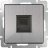 Розетка Ethernet RJ-45 (глянцевый никель) W1181002 Werkel 733149