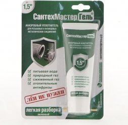 Гель Сантехмастер зеленый 60г AQL 02925