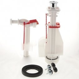 Арматура Alca Plast с двойной кнопкой боковая SA08 1/2&quot; CHROM